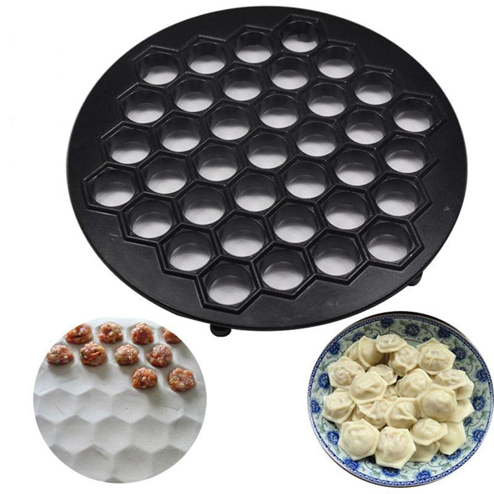 DIY Dumpling Mante Ravioli Pierogi Pelmeni Mold Maker for Kitchen Dough Press Cutter Image 5