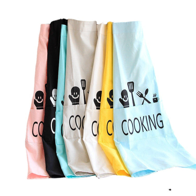 Cotton Linen Dirty Proof Chef Apron Fashion Lattice Unisex Women Man Aprons Commercia DTTT Image 1