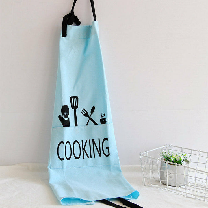 Cotton Linen Dirty Proof Chef Apron Fashion Lattice Unisex Women Man Aprons Commercia DTTT Image 9