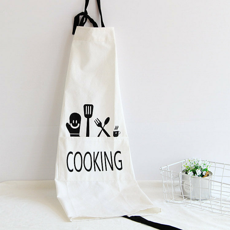 Cotton Linen Dirty Proof Chef Apron Fashion Lattice Unisex Women Man Aprons Commercia DTTT Image 10