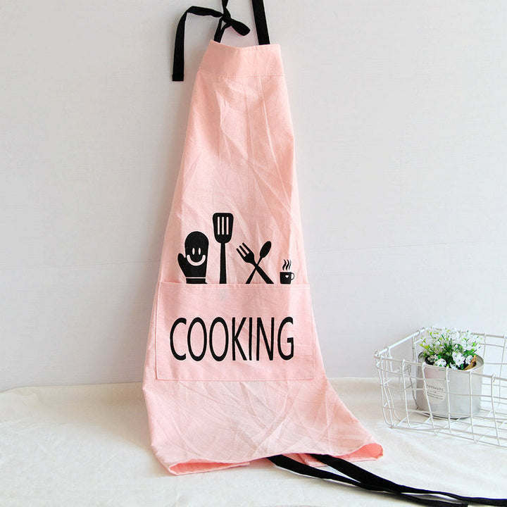 Cotton Linen Dirty Proof Chef Apron Fashion Lattice Unisex Women Man Aprons Commercia DTTT Image 12