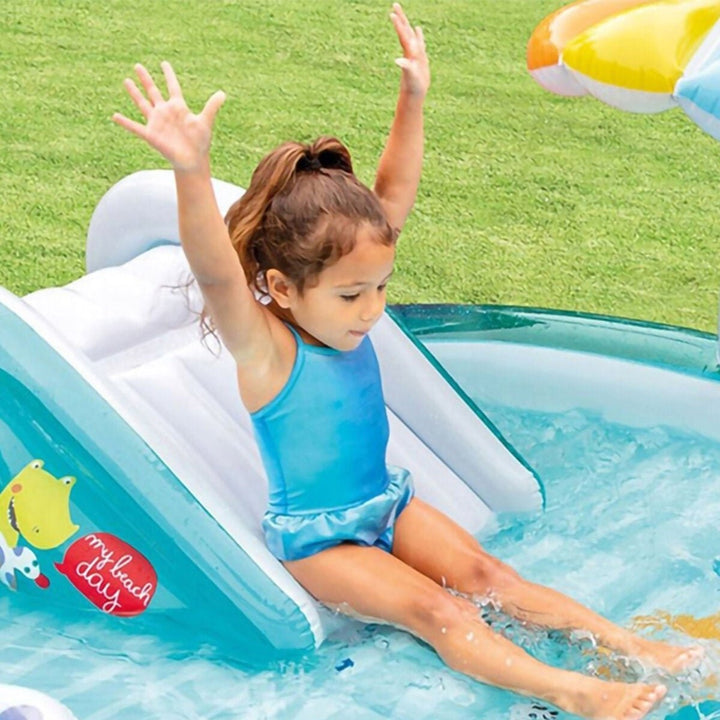 Crocodile Park Childrens Inflatable Swimming Pool Summer Play Pool Image 8