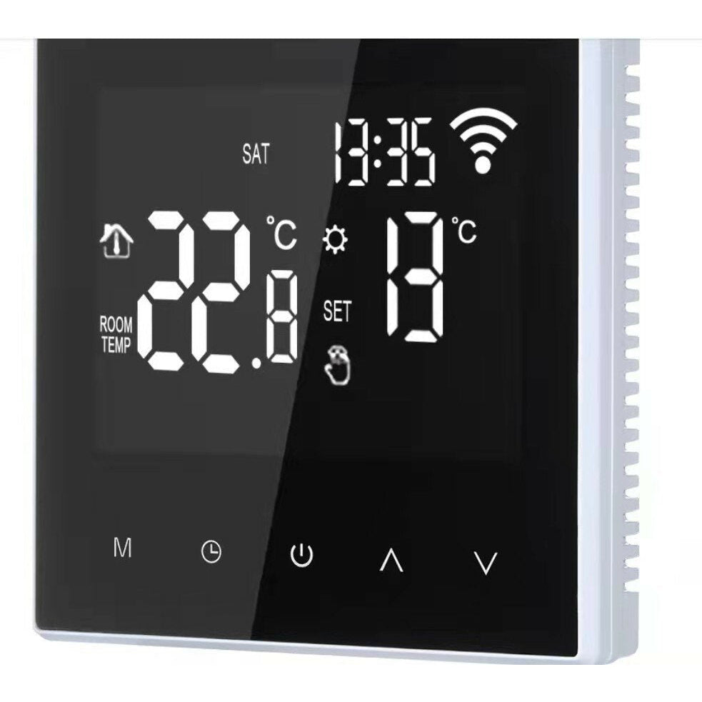 Electricity Floor Heating Thermostat Tuya WiFi Remote Control Programmable Temperature Controller Works With Alexa And Image 1