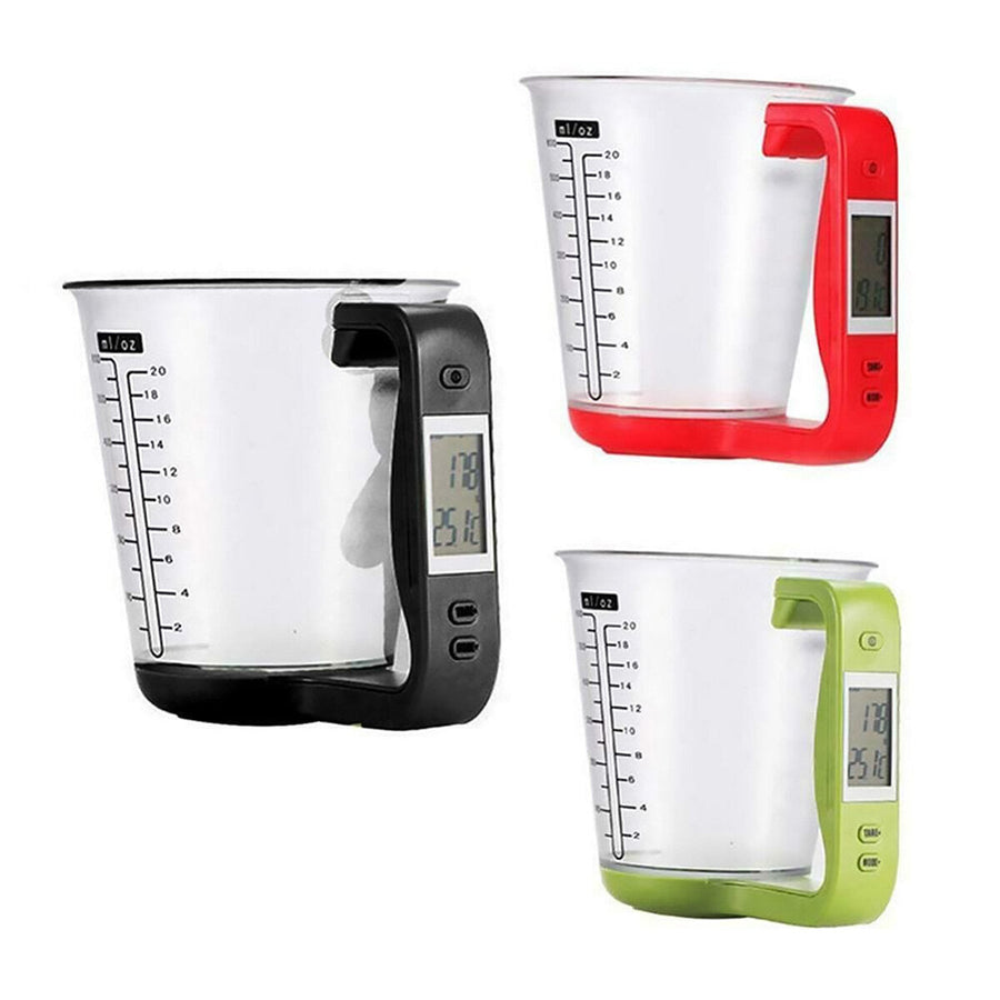 Electronic Scale Measuring Cup Auto Power Off Electronic Scale Large Capacity LCD Digital Measuring Cup Image 1