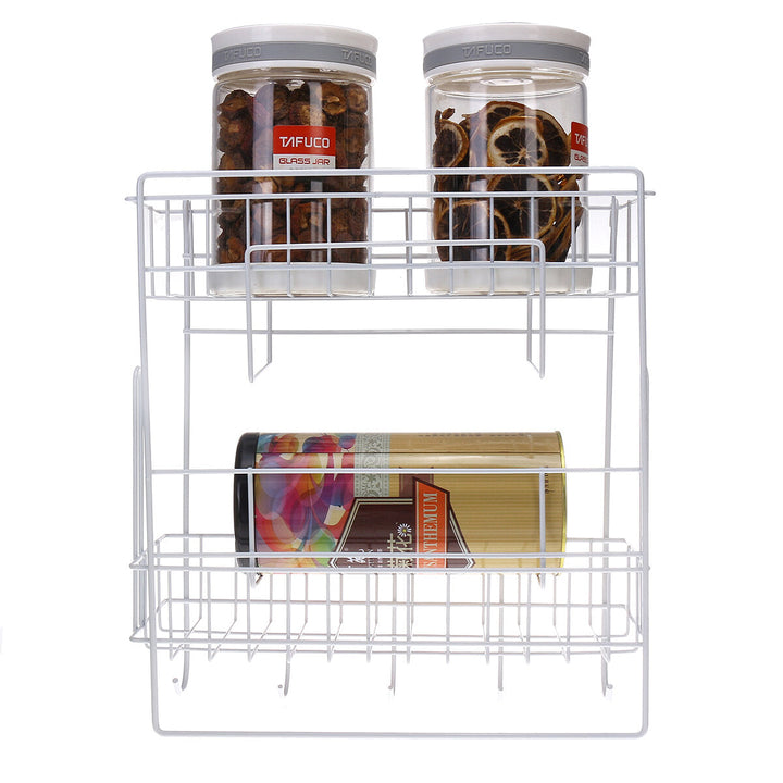 Five Tiers Steel Over Sink Dish Drying Rack Storage Multi-functional Arrangement for Kitchen Counter Image 5