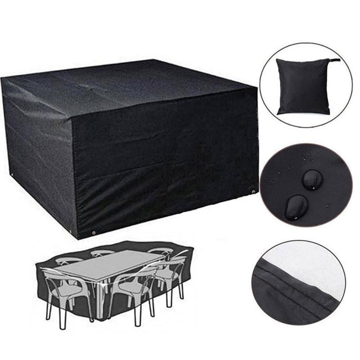 Garden Patio Furniture Set Cover Dust Wind Waterproof Oxford Fabric Table Chair Shelter Image 1