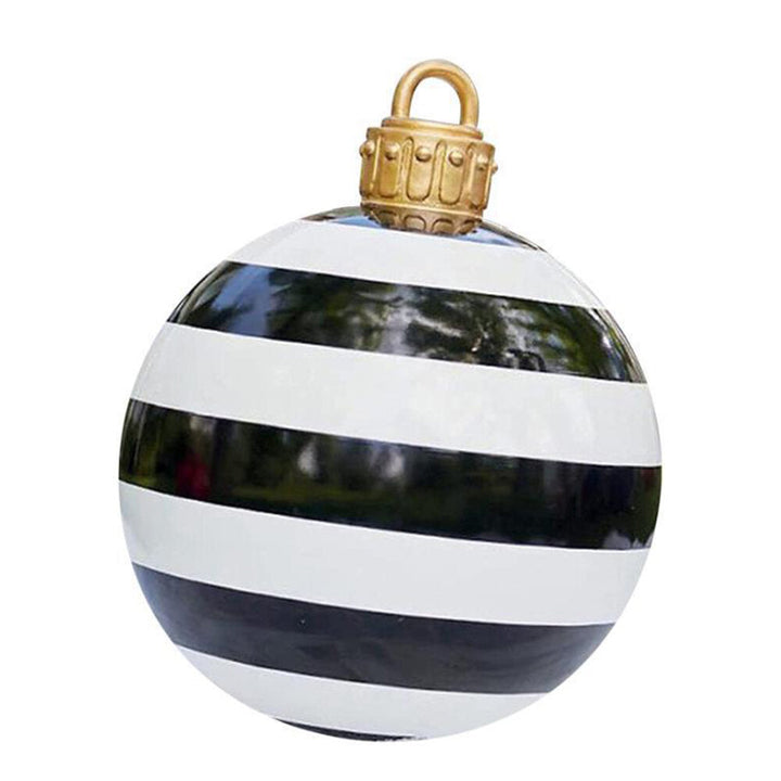 Giant Inflatable Outdoor Christmas Decoration Ball for Holiday Balloon Image 1