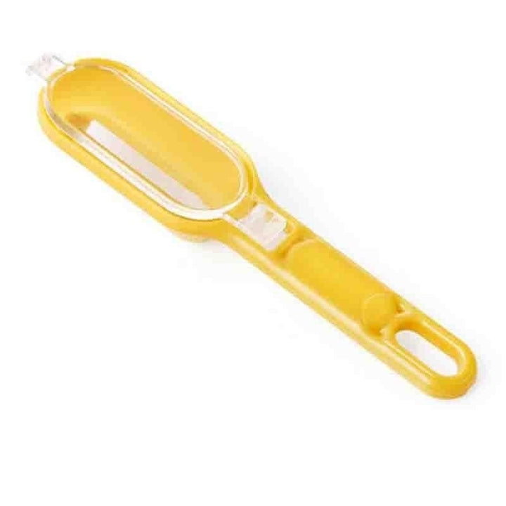 Food-grade ABS Fish Scale Scraper Fish Scaler Remover Skin Scales Innovative Lid Design Kitchen Tool DTTT Image 1