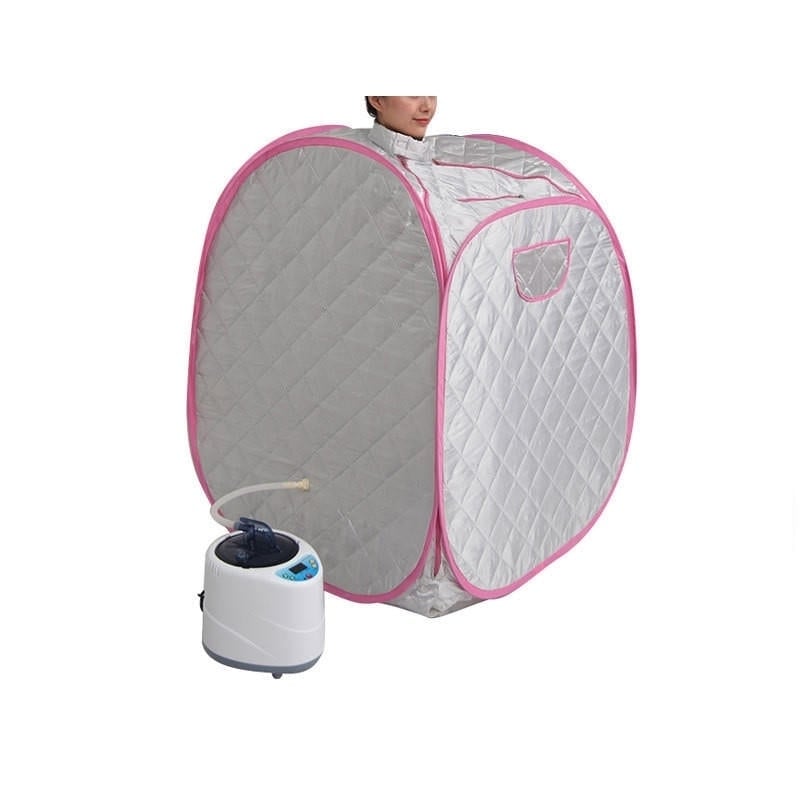 Free Inflatable Household Single Sweat Steamer Sauna Bath Folding Box Image 1