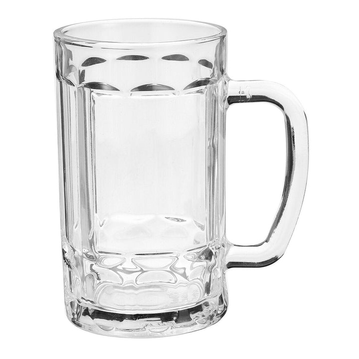 Glasses Mug Large Capacity Thick Mug Glass Crystal Glass Cup Transparent With Handle for Club Bar Party Home Image 10