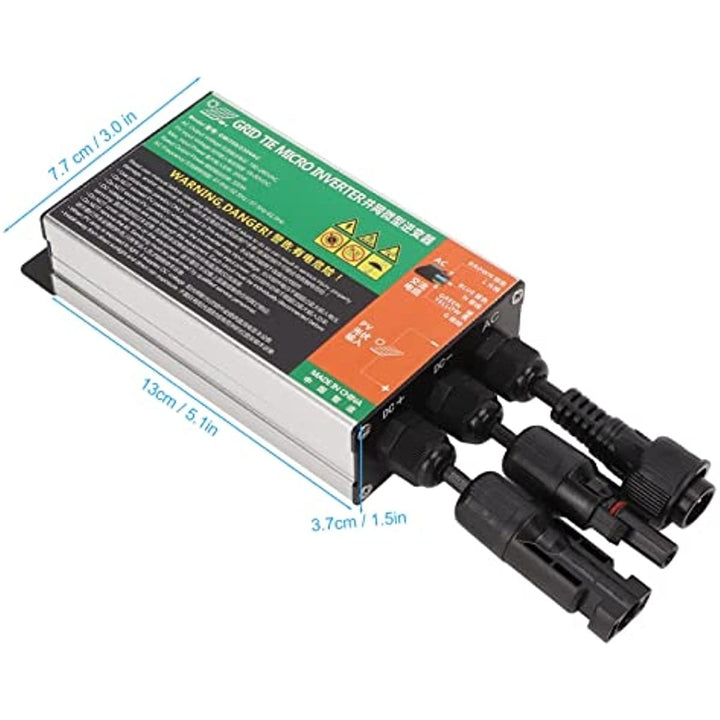 Grid Connect Inverter, Solar Micro Inverter 350W 230V MPPT Connected IP55 Sine Waving for Small Systems Image 2