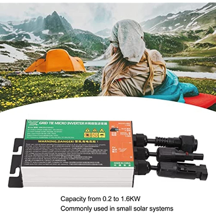 Grid Connect Inverter, Solar Micro Inverter 350W 230V MPPT Connected IP55 Sine Waving for Small Systems Image 3