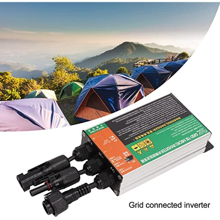 Grid Connect Inverter, Solar Micro Inverter 350W 230V MPPT Connected IP55 Sine Waving for Small Systems Image 4