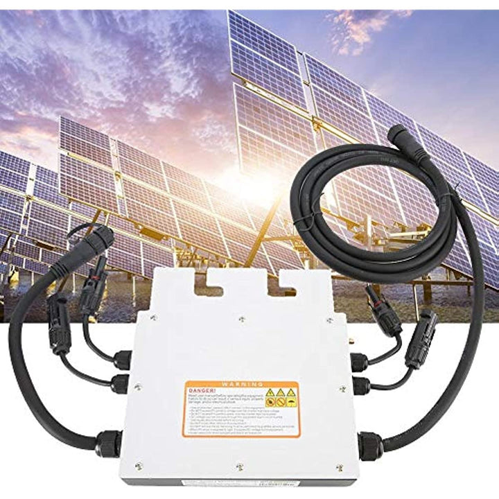 Grid Tie Inverter Micro Solar 500W MPPT LED Display Tied IP65 Waterproof 120V,230V Image 2