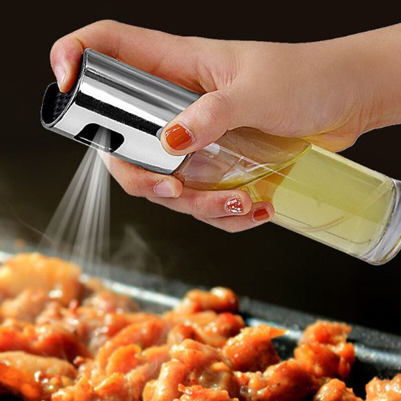 Kitchen Oil Spray Empty Bottle Vinegar Bottle Oil Dispense Seasoning Vinegar Bottle Soy Sauce Bottle Salad Bbq Cooking Image 2