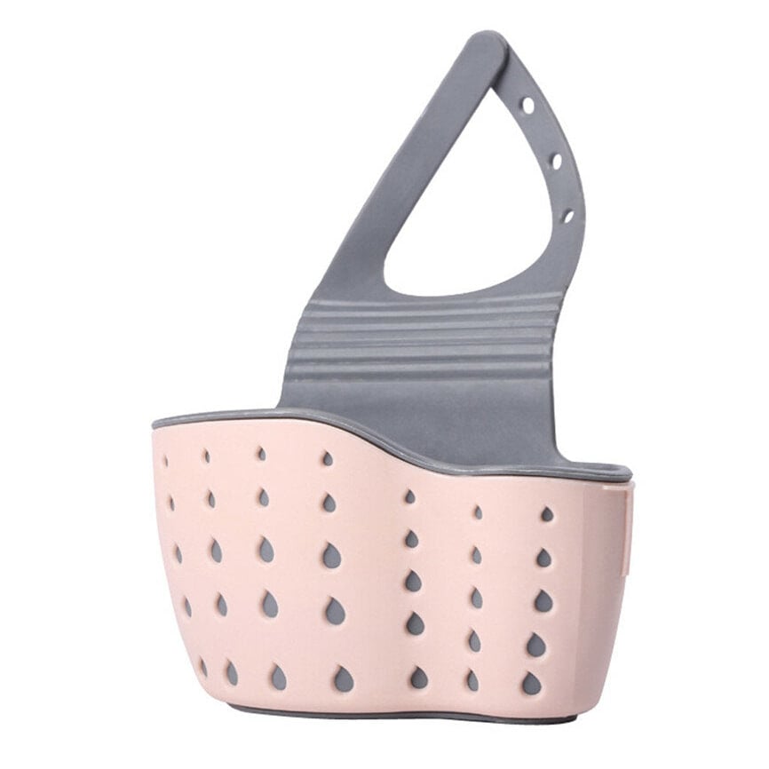 Kitchen Sponge Drain Holder Suction Cup Sink Shelf Soap Sucker Storage Rack Basket Wash Cloth Image 8