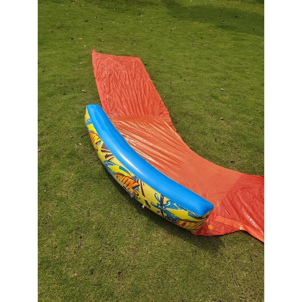 Inflatable Water Slide Fun Outdoor Splash Slip For Children Summer Pool Kids Games Image 2