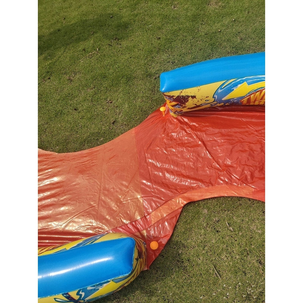 Inflatable Water Slide Fun Outdoor Splash Slip For Children Summer Pool Kids Games Image 3