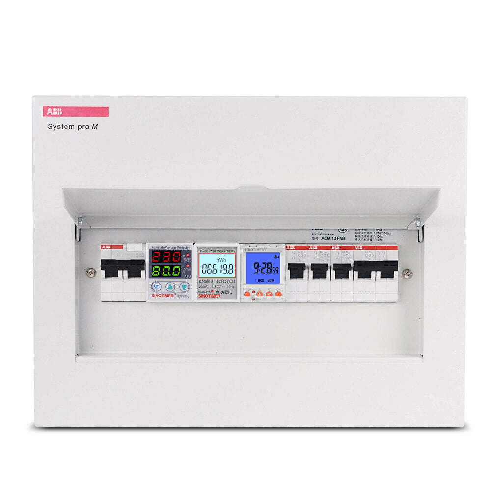 LCD Backlight Display Timer with Lock Function Replaceable Battery Rail Timer Switch 16A 30A Image 7