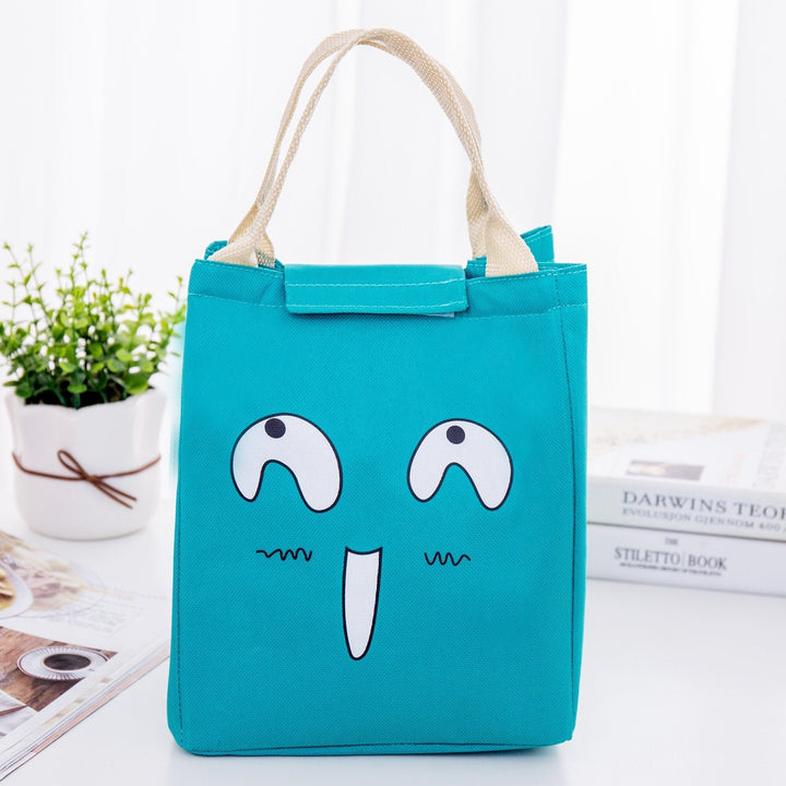 Lunch Tote Bag Portable Picnic Cooler Insulated Handbag Food Storage Container Image 1