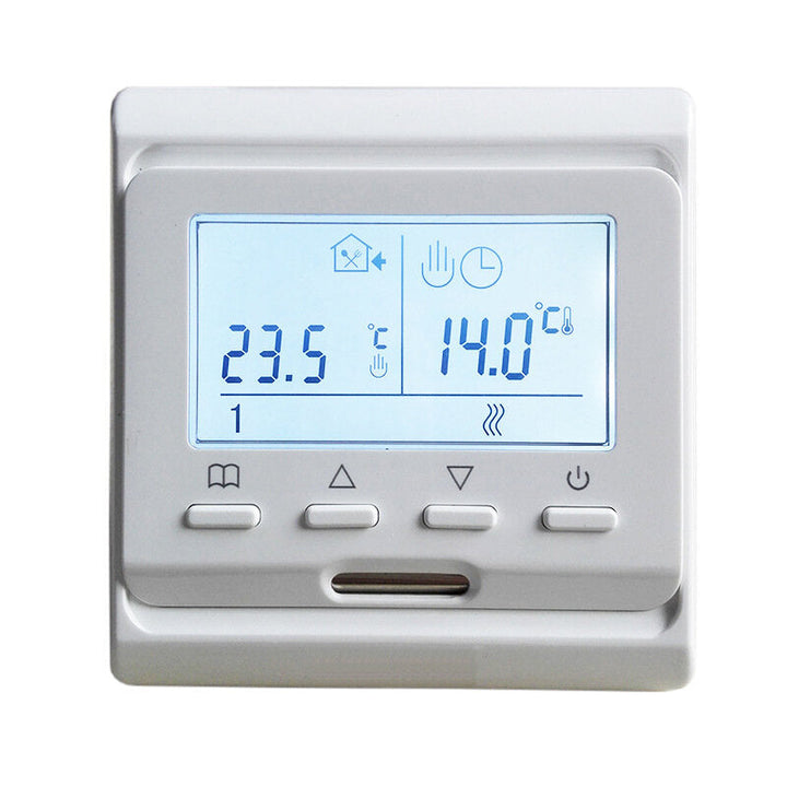 LCD Programmable Smart Thermostat Digital Display Temperature Controller for Electric Floor Heating Room Air Image 1