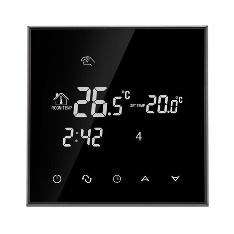 LCD Touch Screen Thermostat Warm Floor Heating System Thermoregulator Temperature Controller Image 1