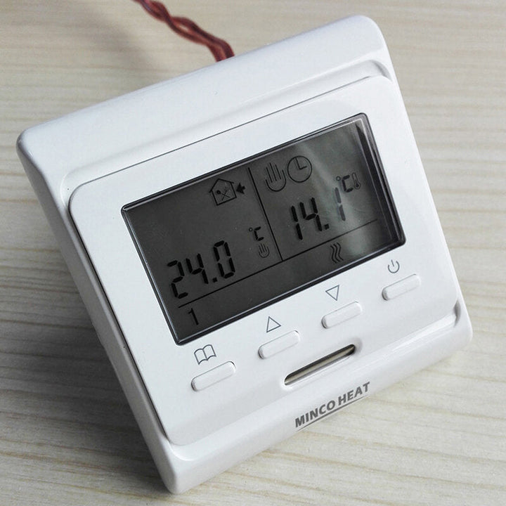 LCD Programmable Smart Thermostat Digital Display Temperature Controller for Electric Floor Heating Room Air Image 5