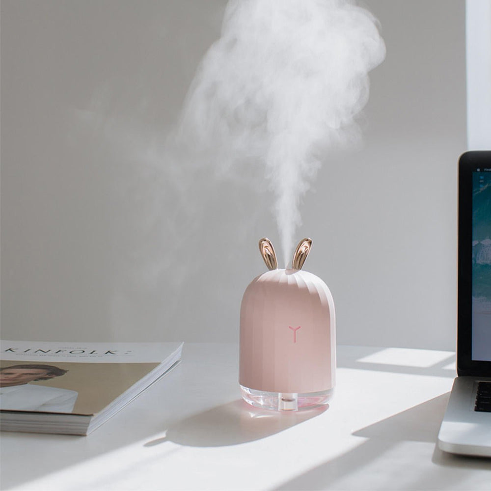 Mini Rabbit Elk Air Humidifier Purifier Aroma Diffuser USB Charging Mist Maker Air Purifier Image 2