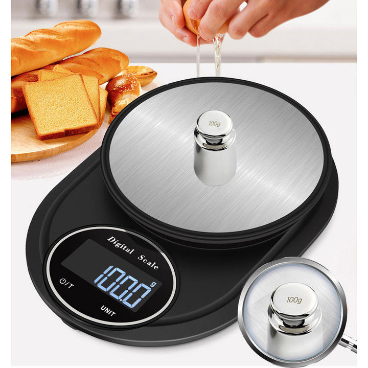 Minleaf ML-KS1 Multi-functional Mini Kitchen Scale 5kg,0.1g Kichen Baking Scale Portable Electronic Scale Measuring Tool Image 5