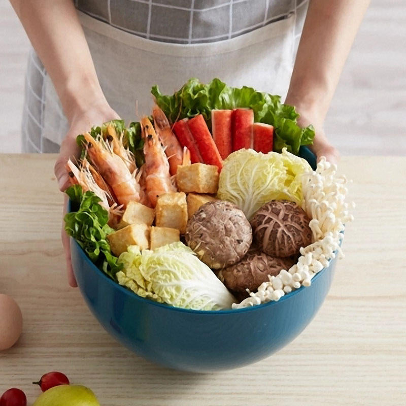 Multi-functional Fruit And Vegetable Drain Basket Filtering Tools Strainer Image 6