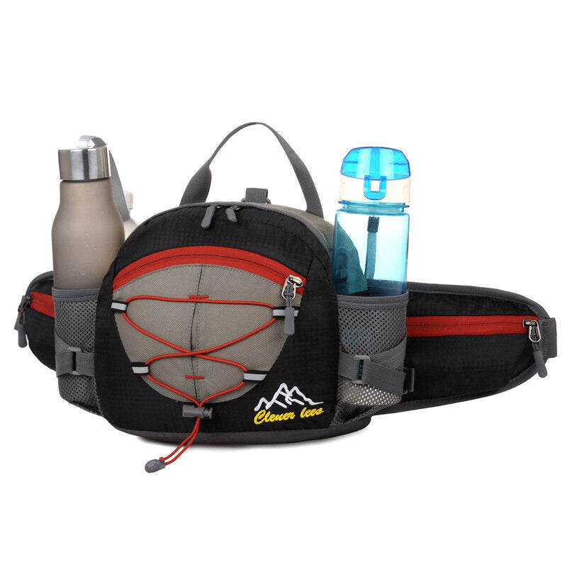 Multi-function Bottle Carrier Portable Kitchen Storage Bag Double Bottle Cell Picnic Waist Image 5