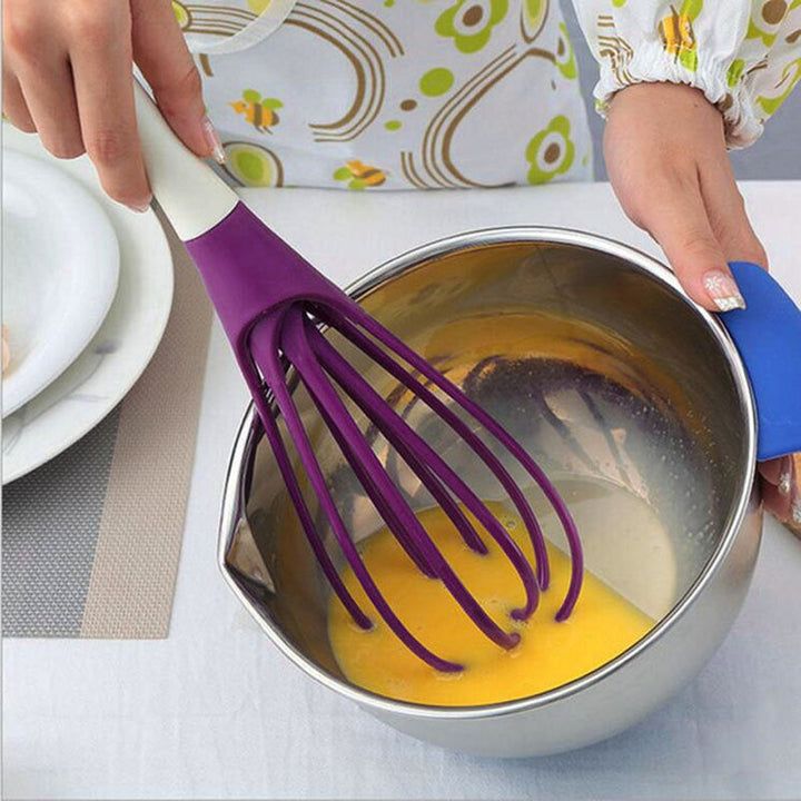 Multifunction Whisk Mixer for Eggs Cream Baking Flour Stirre Hand Food Grade Plastic Egg Beaters Kitchen Cooking Tools Image 5