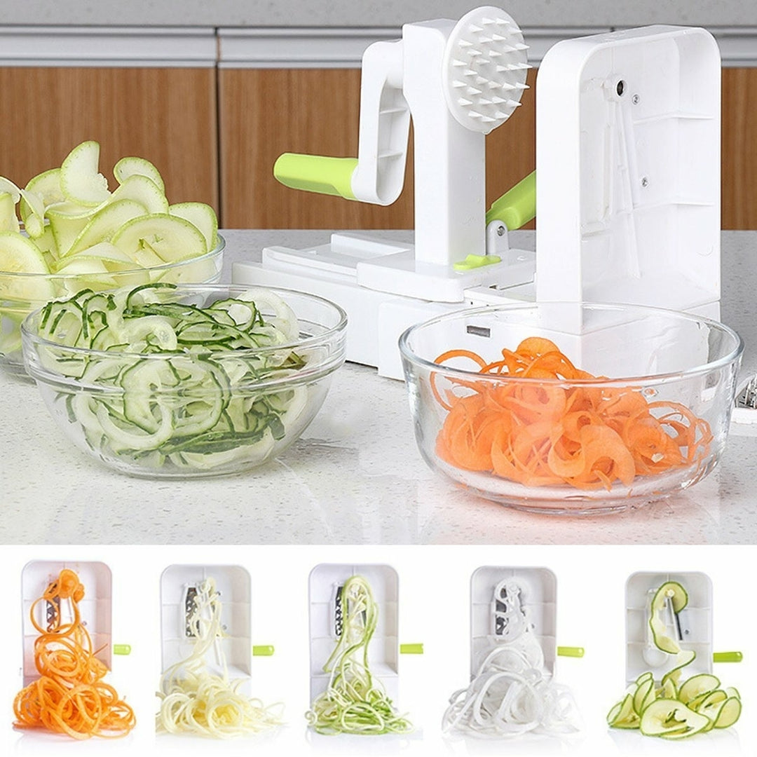 Multi-function Vegetable Fruit Chopper Hand Rotation Salad Shredder Dinner Machine for Kitchen Tool Image 5