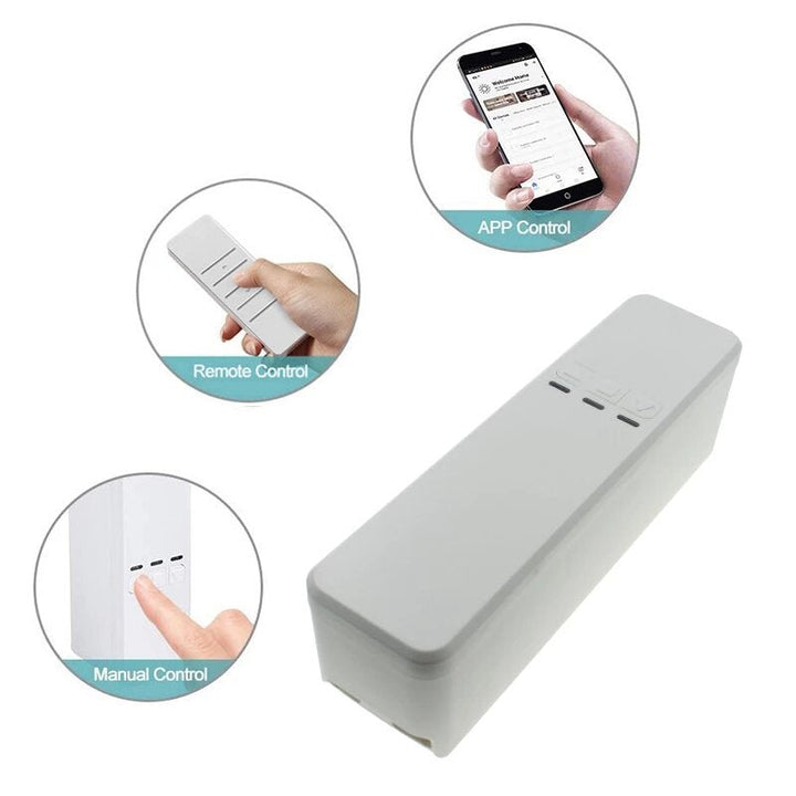 Plug Smart Motorized Chain Roller Blinds Tuya WiFi Remote Voice Control Shade Shutter Drive Motor Work With Alexa,Google Image 2