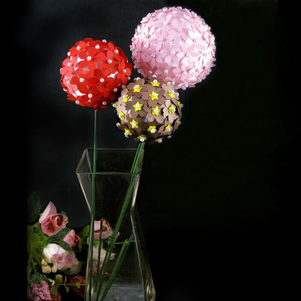 Polystyrene Ball Solid Sphere Halves Craft Party Decoration Wedding Image 5