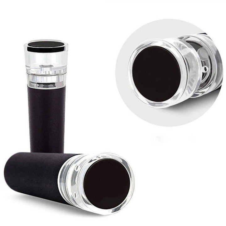 Red Wine Vacuum Retain Freshness Bottle Stopper Image 2