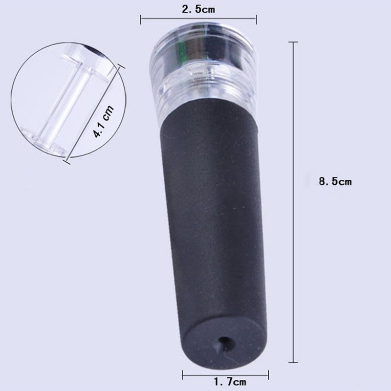 Red Wine Vacuum Retain Freshness Bottle Stopper Image 5