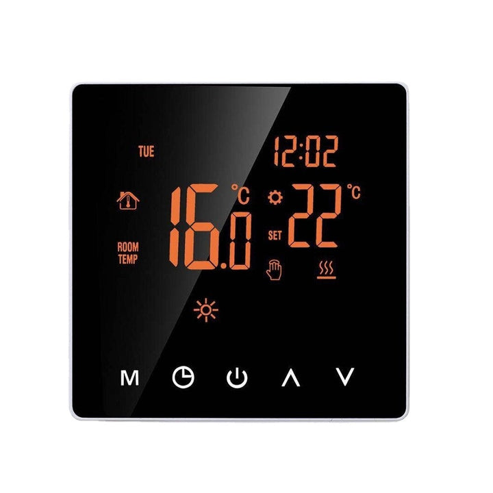 Smart Home High-power Touch Screen Electric Heating Thermostat without WIFI Function Image 1