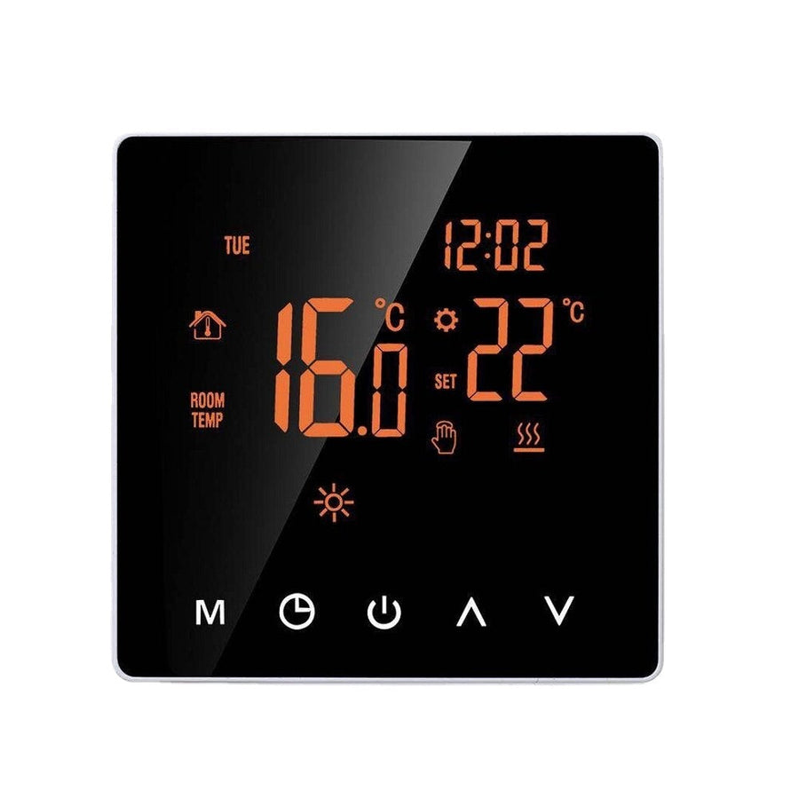 Smart Home High-power Touch Screen Electric Heating Thermostat without WIFI Function Image 1