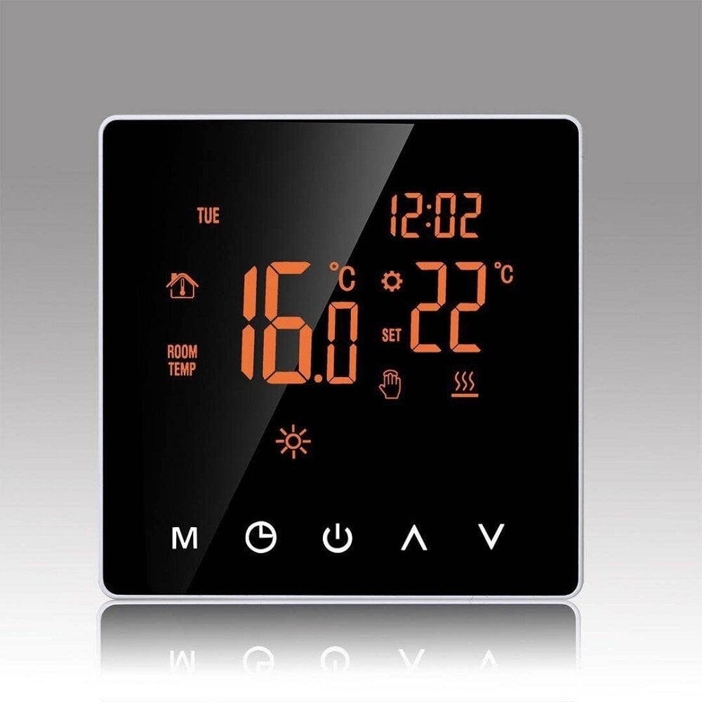 Smart Home High-power Touch Screen Electric Heating Thermostat without WIFI Function Image 4