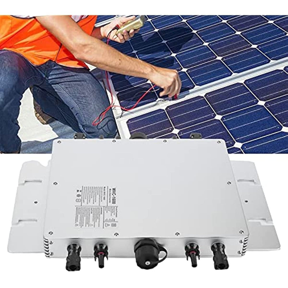 Solar Grid Tie Inverter, 1600W Micro Inverter System, Photovoltaic Power System Automatic Identification and IP66 Image 2