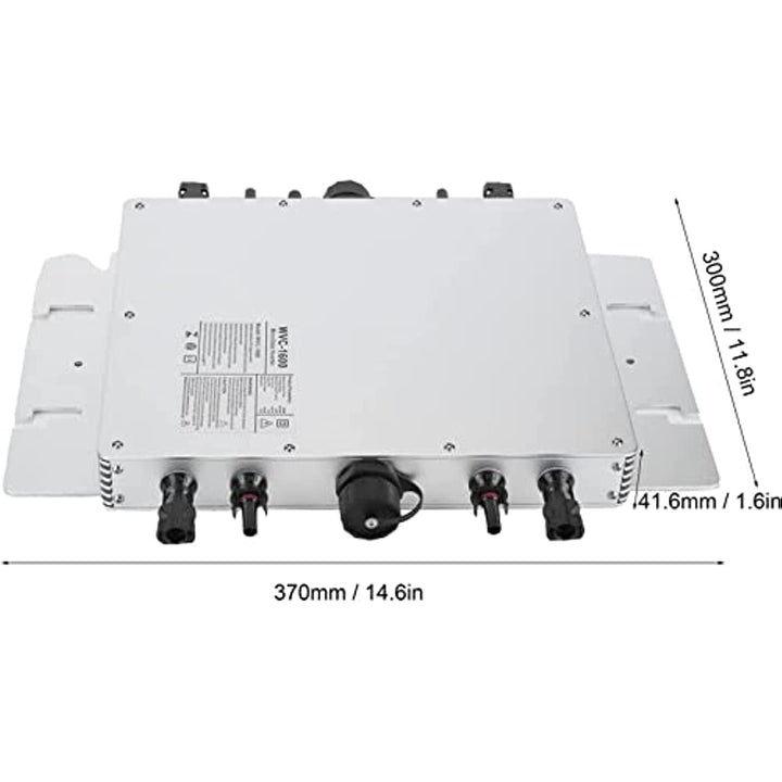 Solar Grid Tie Micro Inverter, 2400W Inverter System, Photovoltaic Power System MPPT Pure Shine Automatic Identification Image 4