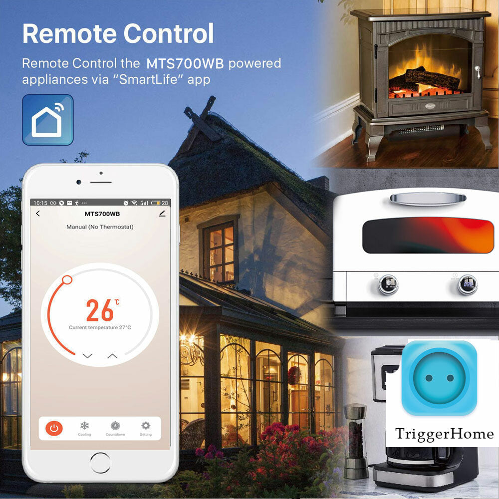 Smart Wifi Thermostat Warm Floor Thermostat Temperature Controller Works with Alexa Google Home 220V Image 8