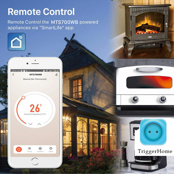 Smart Wifi Thermostat Warm Floor Thermostat Temperature Controller Works with Alexa Google Home 220V Image 8