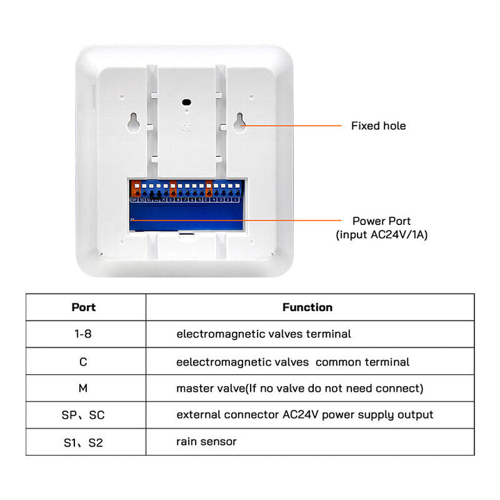 Smart Wireless WiFi Sprinkler Controller Automatic Watering Sprinkler System Irrigation Controller for Garden Plants Image 4