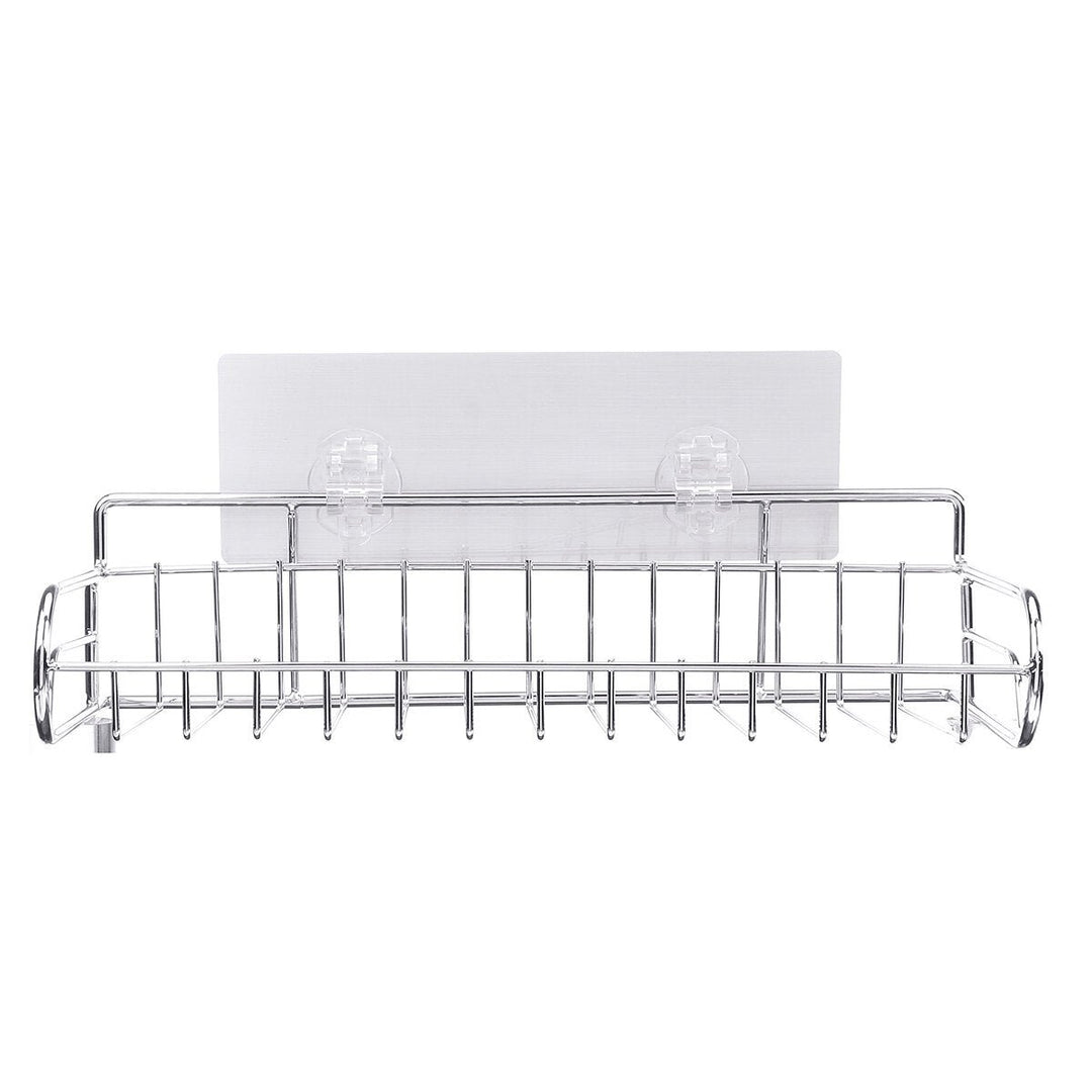 Stainless Steel Kitchen Storage Holder Shelf Rack Cutting Board Tableware Holder Image 7