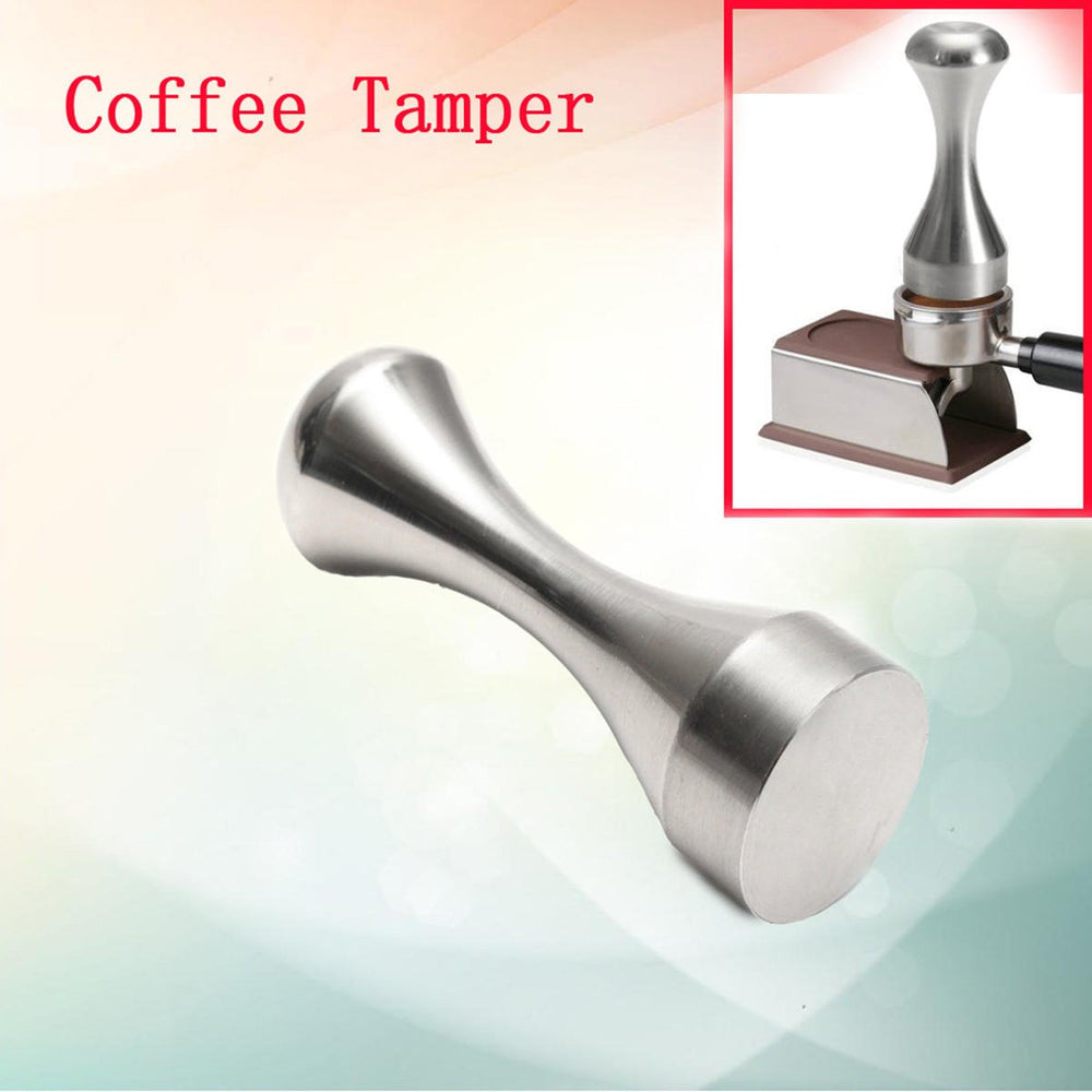 Stainless Steel Coffee Tamper For Refillable Reusable Capsule Coffee Bean Press Image 2