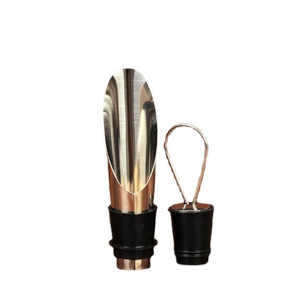 Stainless Steel Wine Pourers Wine Funnel Bottle Pourer Dumping Wine Stoppers Plug Bar Tools Image 4