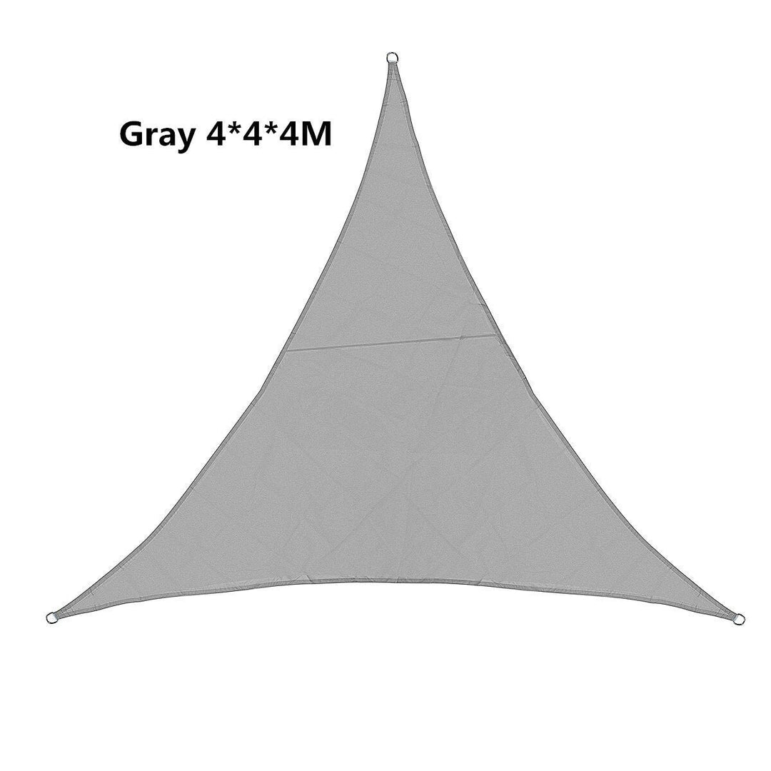 Sun Shade Sail Waterproof 420D Oxford Polyester Canopy Cover Awning Outdoor Anti-UV Protection Image 4