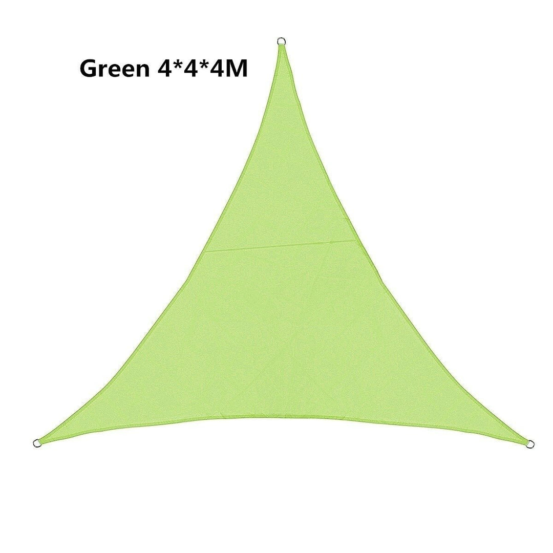 Sun Shade Sail Waterproof 420D Oxford Polyester Canopy Cover Awning Outdoor Anti-UV Protection Image 6